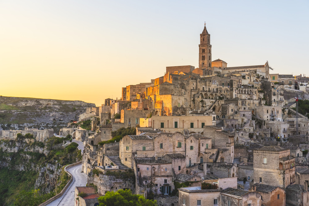 Matera og  Sassi-distriktet